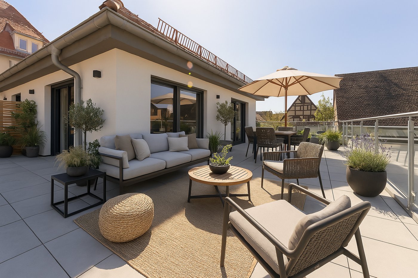 XXL-Dachterrasse